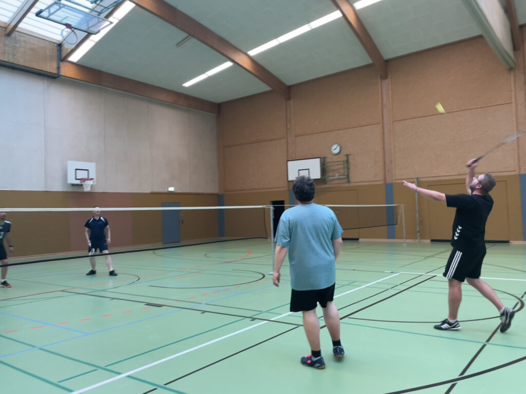 Badminton Training1 Andreas Weidhofer