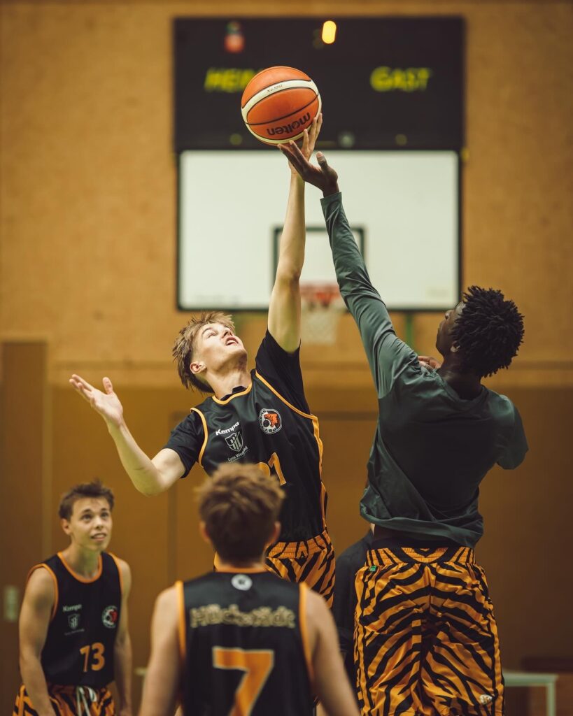 U18 Basketball Anwurf