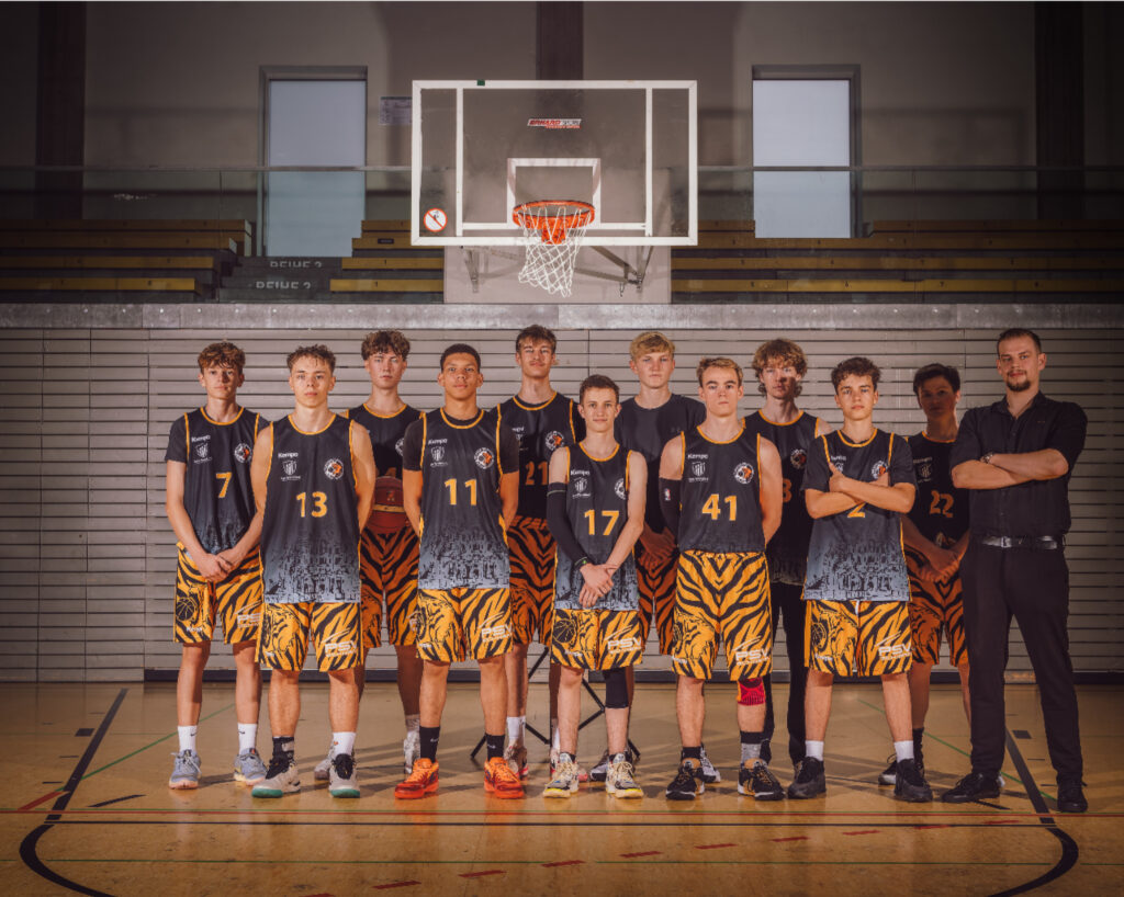 U18 Manschaft Basketball 2024 2025