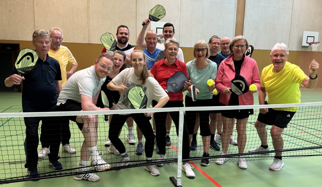 Gruppenfoto Abt Pickleball