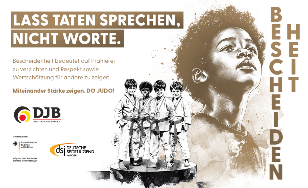 Judo-Wert-Bescheidenheit
