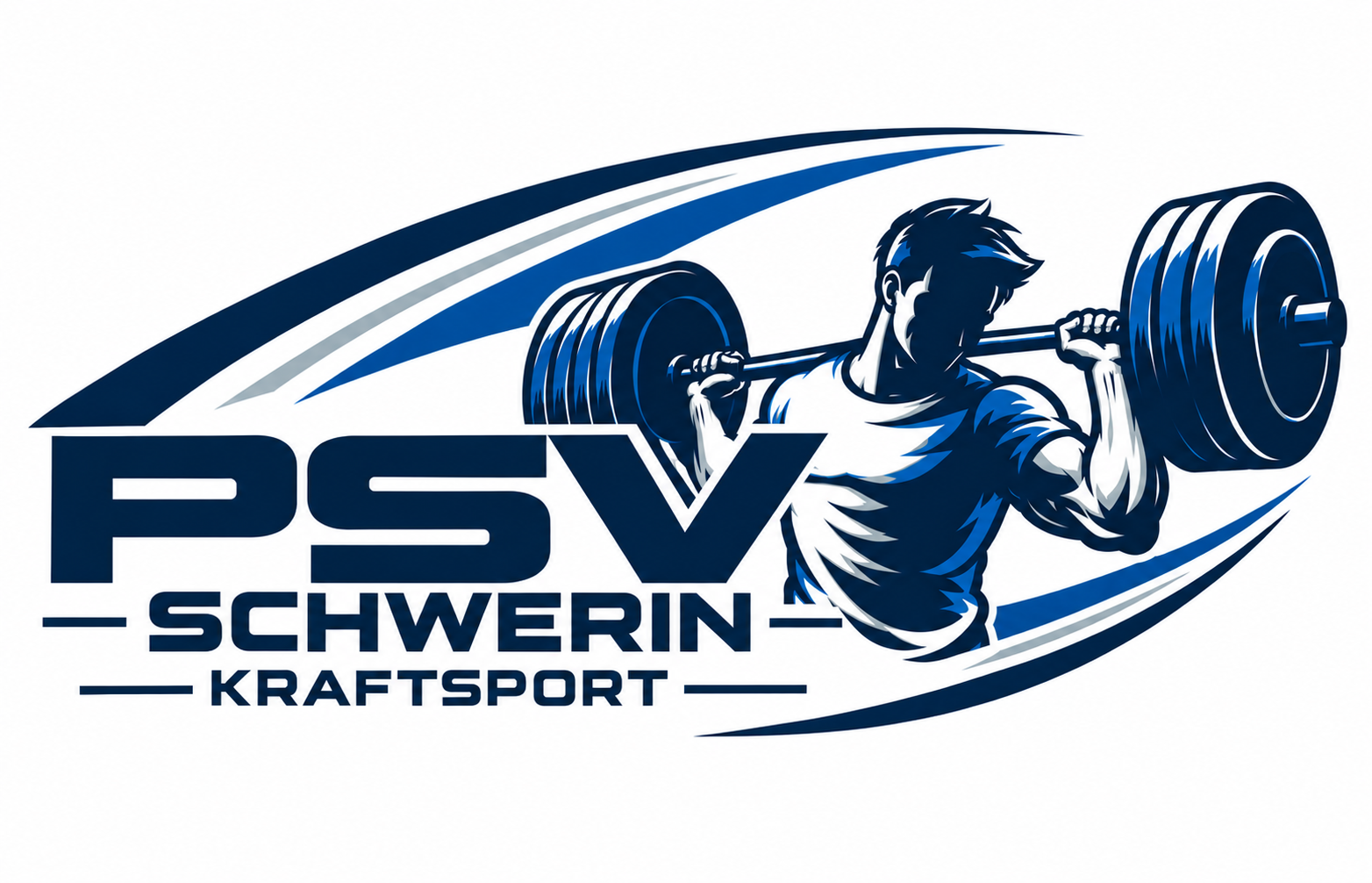 PSV Schwerin Kraftsport LogoWeißer Hintergrund