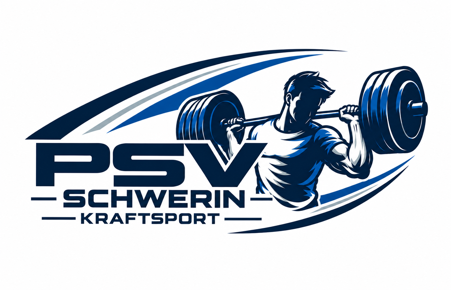 PSV Schwerin Kraftsport LogoWeißer Hintergrund