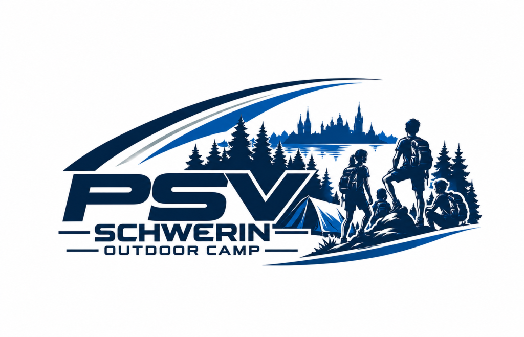 PSV Schwerin Outdoor Camp Logo Wißer Hintergrund